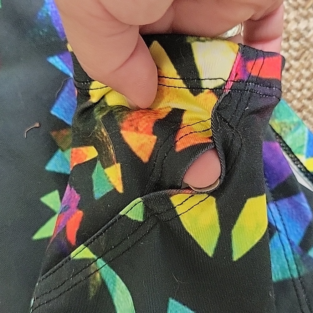 Icyzone half zip pullover rainbow XL - Picture 4 of 4